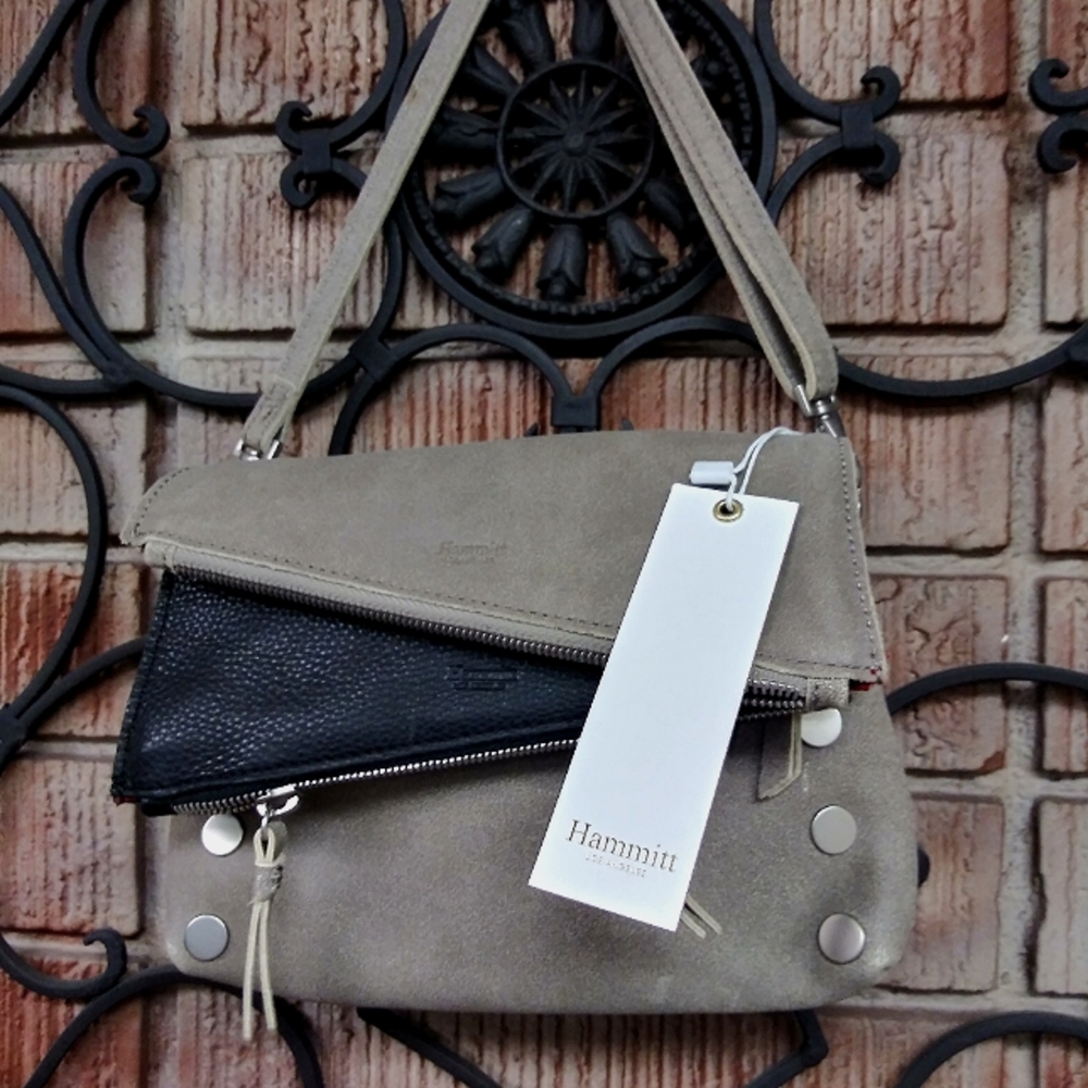 Hammit Dillon SML Crossbody Black/Pewter/Gunmetal/Brushed Silver